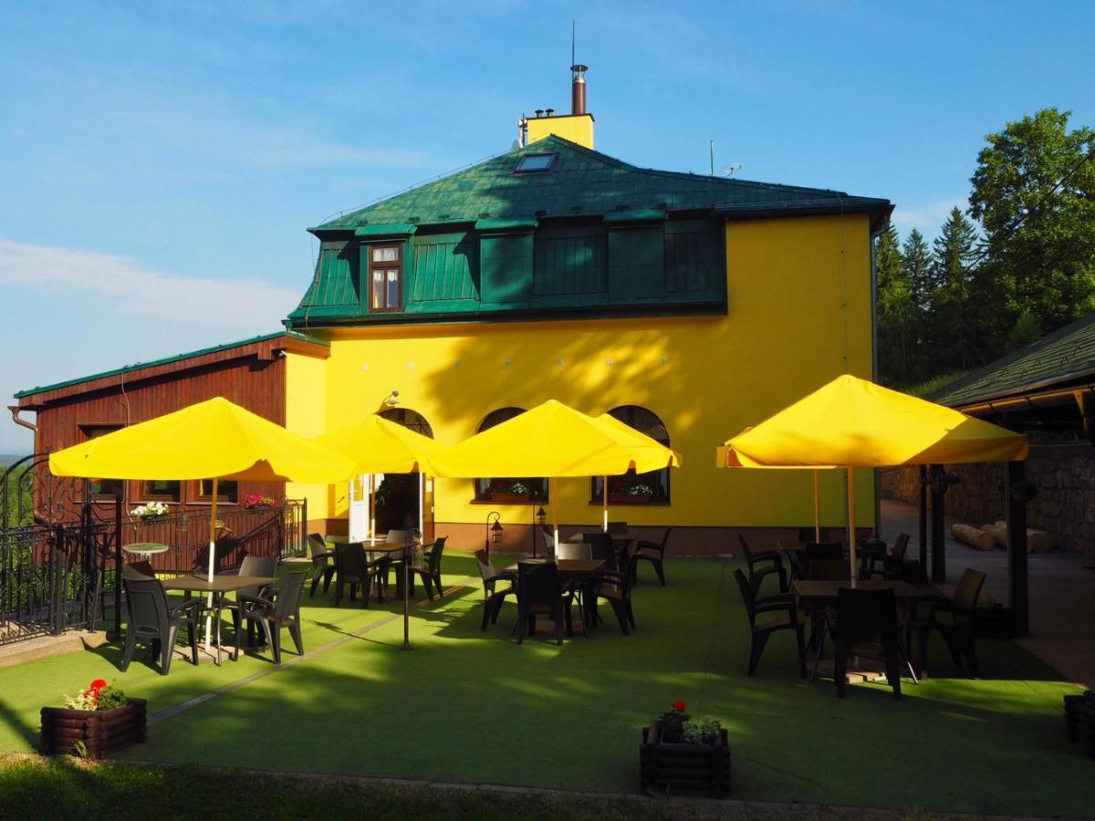 Penzion Vyhlídka Janovičky Broumov Exterior foto